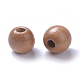 Perles en bois naturel teint WOOD-Q006-16mm-M-LF-2