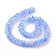 Transparent Glass Beads Strands LAMP-H061-01C-10-3
