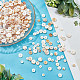 Nbeads environ 543 pièce de perles de coquillage heishi SHEL-NB0001-48-5