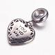 304 Stainless Steel European Dangle Charms OPDL-G005-05AS-2