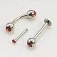 Stainless Steel Nose Studs Nose Piercing Jewelry AJEW-D004-1-3
