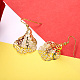 Brass Dangle Earrings EJEW-BB37463-5