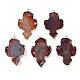 Natural Red Agate Big Pendants G-S359-362-1