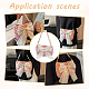 Kits de fabrication de sacs à bandoulière bowknot bricolage pour femmes PURS-WH0005-58V-6