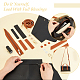 Wadorn 27pcs kit de fabrication de sac en cuir bricolage DIY-WH0304-169-2