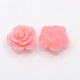 Perles roses de fleur de 3D en corail synthétique CORA-A005-14mm-06-1