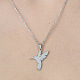 201 collier pendentif colibri en acier inoxydable NJEW-OY002-06-1