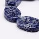Perles de jaspe tache bleue naturelle G-A171-11K-3
