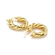 Rack Plating Brass Hoop Earrings EJEW-F278-10G-2