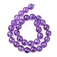 Natural Amethyst Beads Strands G-C073-6mm-3-3