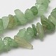 Natürlichen grünen Aventurin Perlen Stränge X-G-F328-24-3