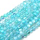 Synthetic Moonstone Beads Strands G-F142-12mm-03-1
