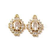 Латунные микро проложить кубического циркония подвески KK-B079-08G