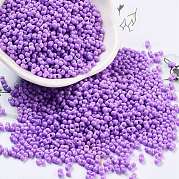 Выпечка краска стеклянные бусины SEED-A033-04T