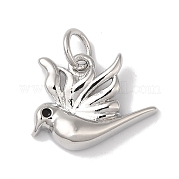 Подвески из латуни с покрытием из эмали KK-B092-35P