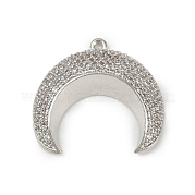 Латунные микро проложить кубического циркония подвески KK-M322-43P