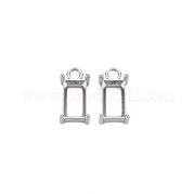 Подвеска из нержавеющей стали 304 со стразами STAS-N097-142P