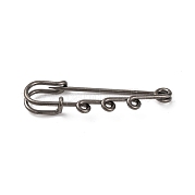 Железная фурниутра для броши KK-Q491-B
