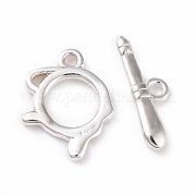 Экологически чистые латунные застежки-тоглы KK-D082-13S
