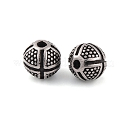 Бусины из нержавеющей стали 304 STAS-G334-02AS