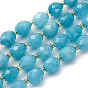 Бусины из натурального белого нефрита G-D305-B01-01B