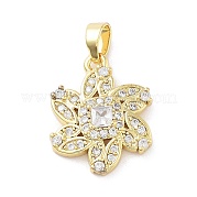 Латунные микро проложить кубического циркония подвески KK-F877-23G