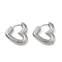 Boucles d'oreilles créoles en acier inoxydable 304&nbsp;SA-CBA46AF-26P-01