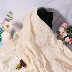 Tela de algodón bordada con flores&nbsp;DIY-WH0786-56A