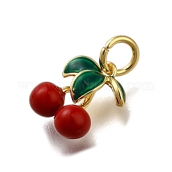 Латунь эмаль подвески&nbsp;ZIRC-I070-131G