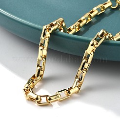 Латунные браслеты-цепочки из коробок для женщин и мужчин&nbsp;BJEW-F494-02G