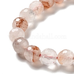 Fili di quarzo ematoide naturale / quarzo ferruginoso&nbsp;G-E571-33B