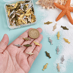 150 шт. 5 цвета подвески из сплава в тибетском стиле&nbsp;FIND-GA0008-05