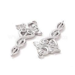 Латунные микро проложить кубического циркония подвески&nbsp;ZIRC-I064-01P