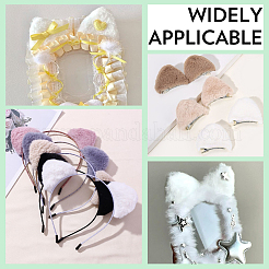 50 шт. 10-х цветные плюшевые кошачьи ушки&nbsp;FIND-SC0020-29