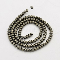 Fili di perline sintetiche non magnetiche di rondelle&nbsp;G-D617-21A