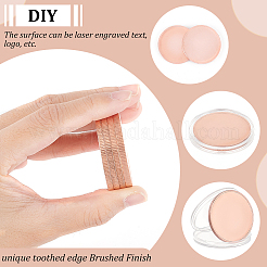 6 disco in lega grezzo&nbsp;AJEW-BC0006-58RG