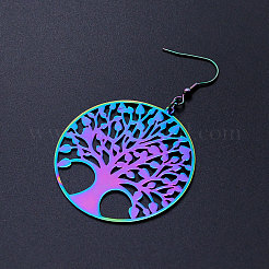 201 серьги-подвески из нержавеющей стали&nbsp;LS-STAS-S105-JN418