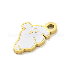 Halloween-Thema Ionenbeschichtung (IP) 304 Edelstahl Emaille Anhänger&nbsp;STAS-M011-04C