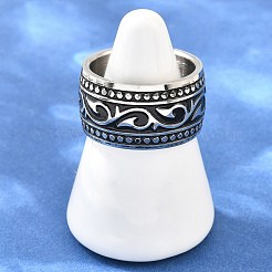 Juego de anillos de acero inoxidable 304 para hombre&nbsp;SA-CBA0CD2-01AS