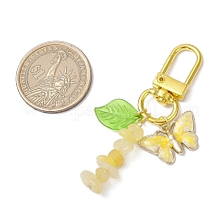 Натуральный топаз нефрит кулон украшения&nbsp;HJEW-JM03258-01