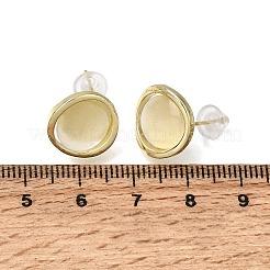 Ohrstecker aus einer Legierung aus Kunstharz für Damen&nbsp;AL-CBA1AA3-04G