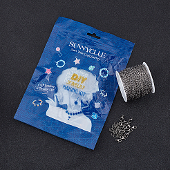 Kits de fabrication de bijoux à chaîne torsadée DIY&nbsp;DIY-SC0014-53B-A
