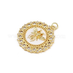 Латунные микро проложить кубического циркония подвески&nbsp;KK-D424-28H