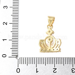 Латунные микро проложить кубического циркония подвески&nbsp;KK-A252-19G