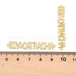 Подвеска-коннектор из латуни с прозрачным кубическим цирконием&nbsp;KK-F931-25G