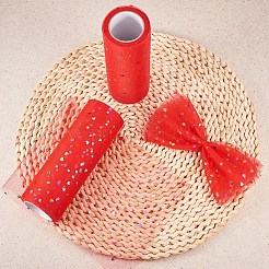 Rubans de maille déco paillettes coeur&nbsp;OCOR-P010-E-I07