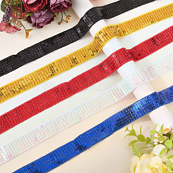 Полиэстер с ПВХ-пайетками&nbsp;OCOR-WH20050-015C