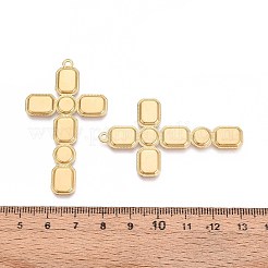 Большие подвески-кресты из нержавеющей стали 304&nbsp;STAS-T067-41G