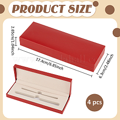 Boîtes cadeaux pour stylos en plastique&nbsp;CON-WH0001-85A-02