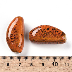 Фарфоровые бусины ручной работы&nbsp;PORC-N008-08C